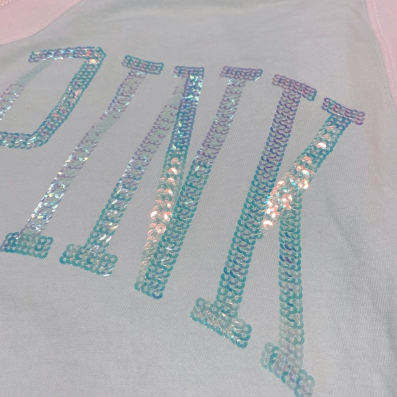 pink vs bling high neck tank - Picture 4 of 6